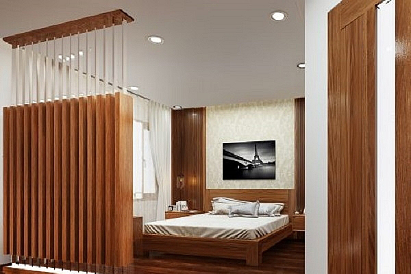 Ván gỗ ép làm vách